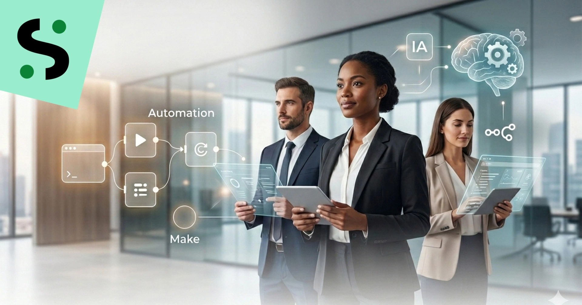 Formation professionnelle pour automatiser ses processus métier avec l’IA, Make et n8n sans coder